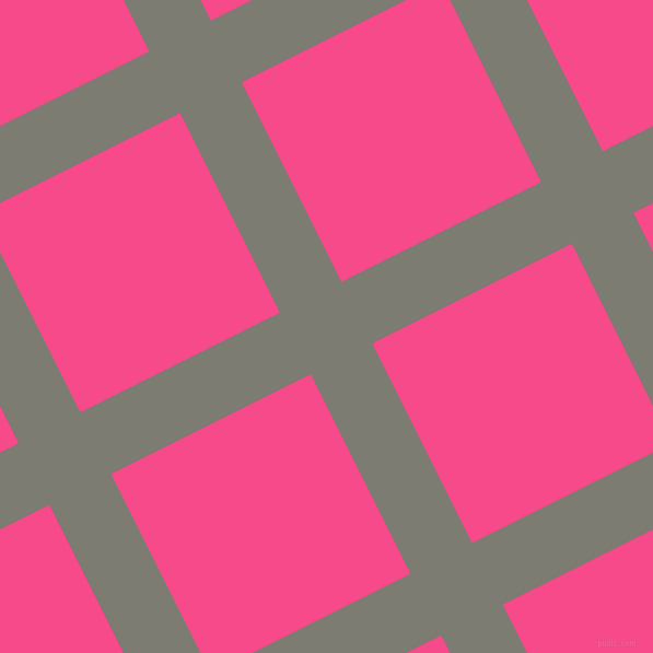 27/117 degree angle diagonal checkered chequered lines, 63 pixel lines width, 204 pixel square size, plaid checkered seamless tileable