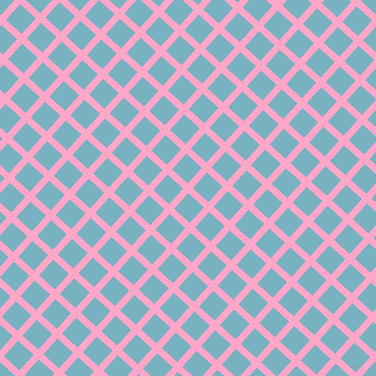48/138 degree angle diagonal checkered chequered lines, 14 pixel line width, 43 pixel square size, plaid checkered seamless tileable