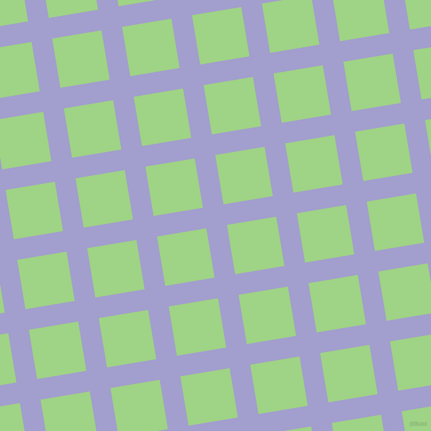 9/99 degree angle diagonal checkered chequered lines, 43 pixel lines width, 103 pixel square size, plaid checkered seamless tileable