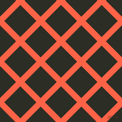 45/135 degree angle diagonal checkered chequered lines, 20 pixel lines width, 75 pixel square size, plaid checkered seamless tileable