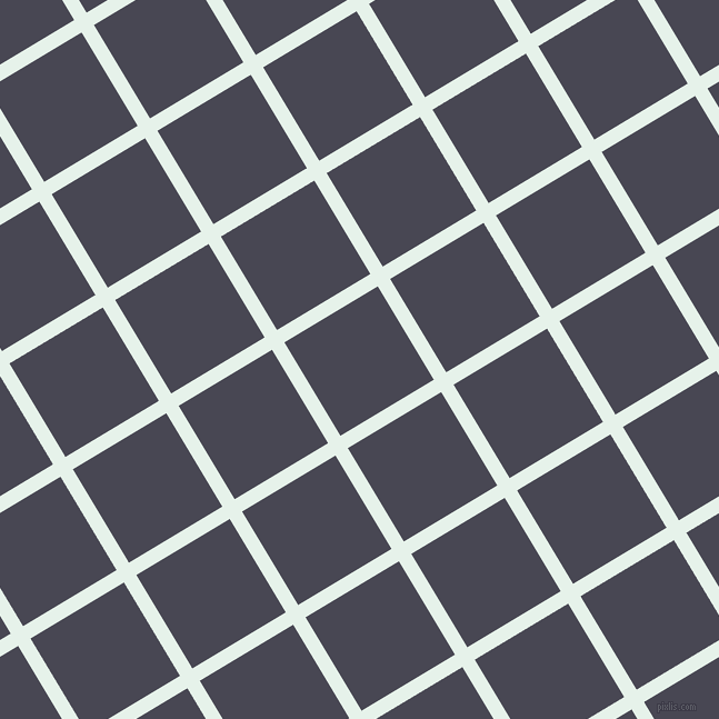 31/121 degree angle diagonal checkered chequered lines, 13 pixel lines width, 98 pixel square size, plaid checkered seamless tileable