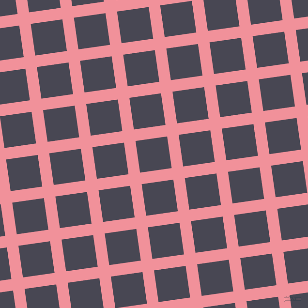 8/98 degree angle diagonal checkered chequered lines, 24 pixel lines width, 66 pixel square size, plaid checkered seamless tileable