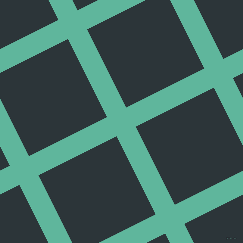 27/117 degree angle diagonal checkered chequered lines, 71 pixel lines width, 290 pixel square size, plaid checkered seamless tileable