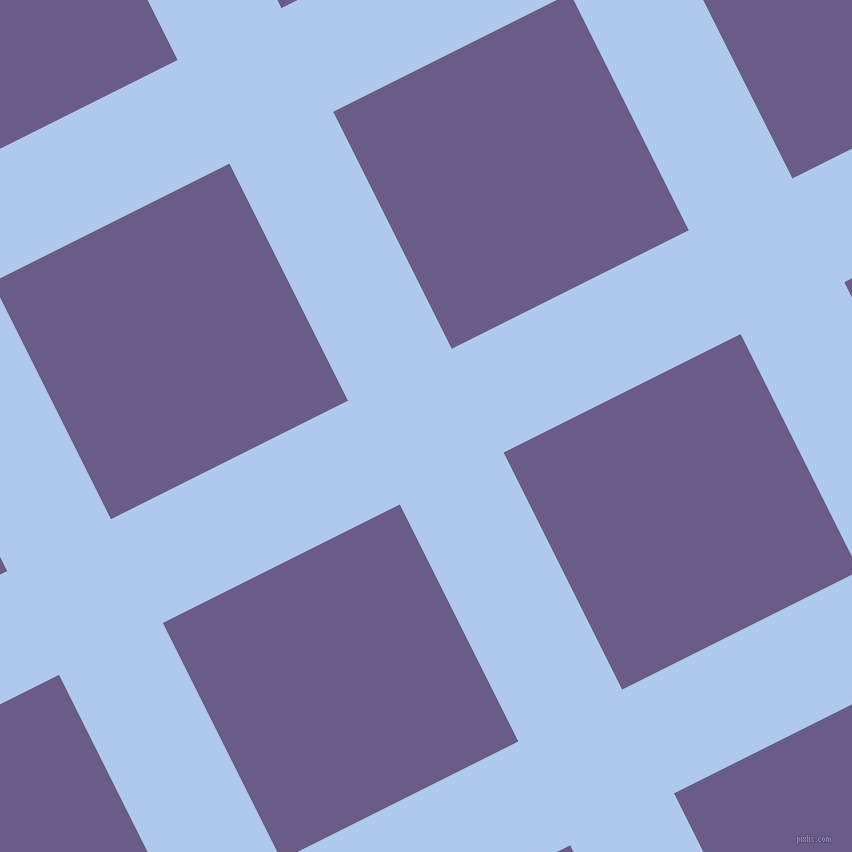 27/117 degree angle diagonal checkered chequered lines, 116 pixel line width, 265 pixel square size, plaid checkered seamless tileable