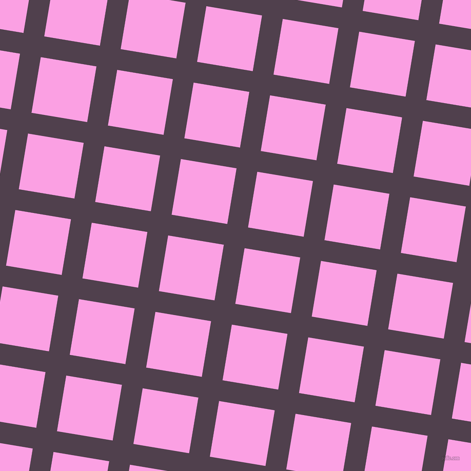 81/171 degree angle diagonal checkered chequered lines, 41 pixel lines width, 110 pixel square size, plaid checkered seamless tileable