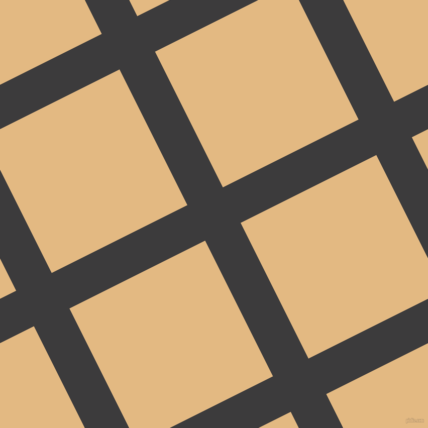 27/117 degree angle diagonal checkered chequered lines, 79 pixel line width, 302 pixel square size, plaid checkered seamless tileable