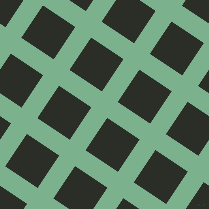 56/146 degree angle diagonal checkered chequered lines, 66 pixel lines width, 135 pixel square size, plaid checkered seamless tileable