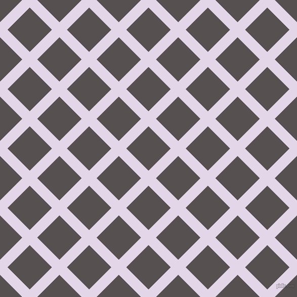 45/135 degree angle diagonal checkered chequered lines, 21 pixel line width, 62 pixel square size, plaid checkered seamless tileable