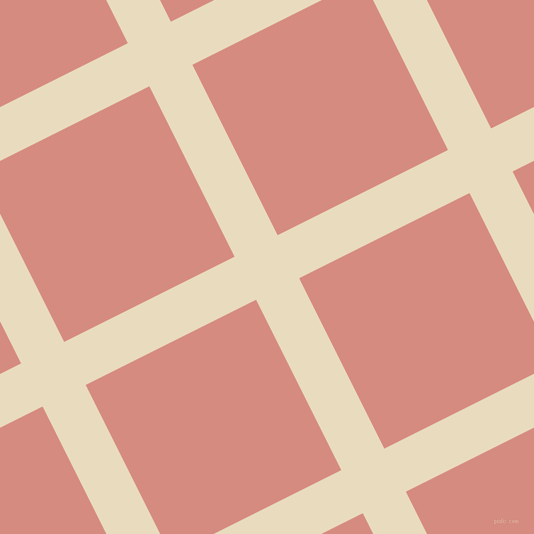 27/117 degree angle diagonal checkered chequered lines, 68 pixel line width, 269 pixel square size, plaid checkered seamless tileable