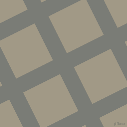 27/117 degree angle diagonal checkered chequered lines, 54 pixel line width, 143 pixel square size, plaid checkered seamless tileable