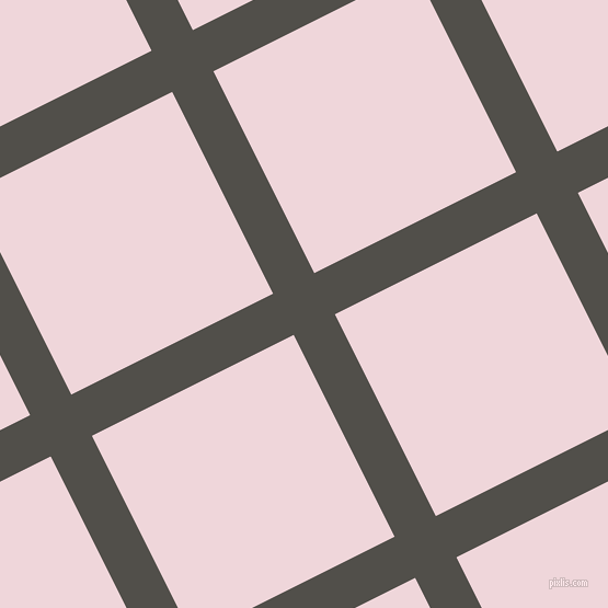 27/117 degree angle diagonal checkered chequered lines, 42 pixel line width, 206 pixel square size, plaid checkered seamless tileable