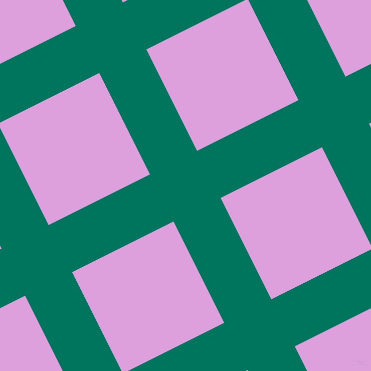 27/117 degree angle diagonal checkered chequered lines, 105 pixel lines width, 226 pixel square size, plaid checkered seamless tileable