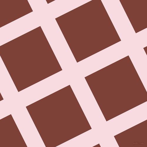 27/117 degree angle diagonal checkered chequered lines, 56 pixel lines width, 167 pixel square size, plaid checkered seamless tileable