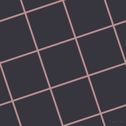 18/108 degree angle diagonal checkered chequered lines, 6 pixel lines width, 129 pixel square size, plaid checkered seamless tileable
