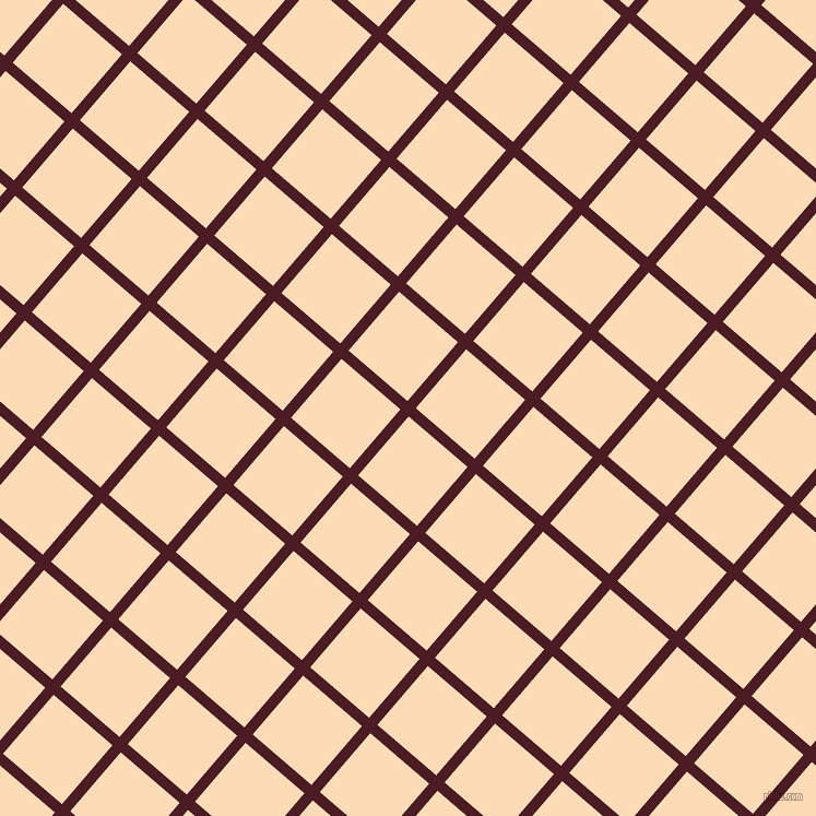 49/139 degree angle diagonal checkered chequered lines, 10 pixel line width, 71 pixel square size, plaid checkered seamless tileable
