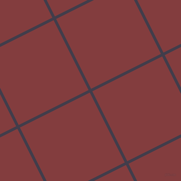 27/117 degree angle diagonal checkered chequered lines, 9 pixel lines width, 249 pixel square size, plaid checkered seamless tileable