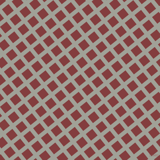 39/129 degree angle diagonal checkered chequered lines, 16 pixel lines width, 33 pixel square size, plaid checkered seamless tileable