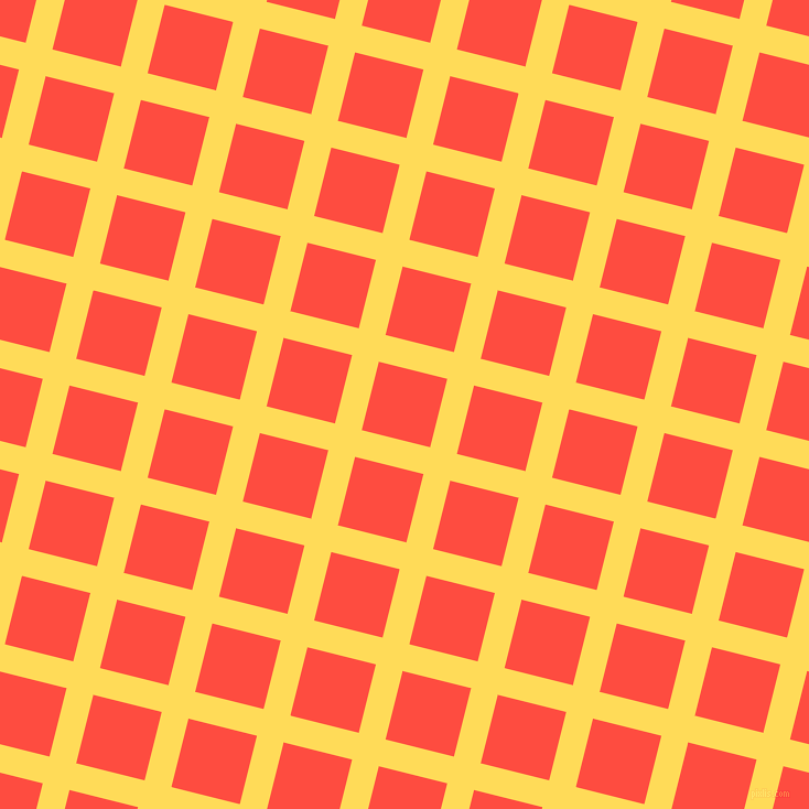76/166 degree angle diagonal checkered chequered lines, 25 pixel line width, 64 pixel square size, plaid checkered seamless tileable
