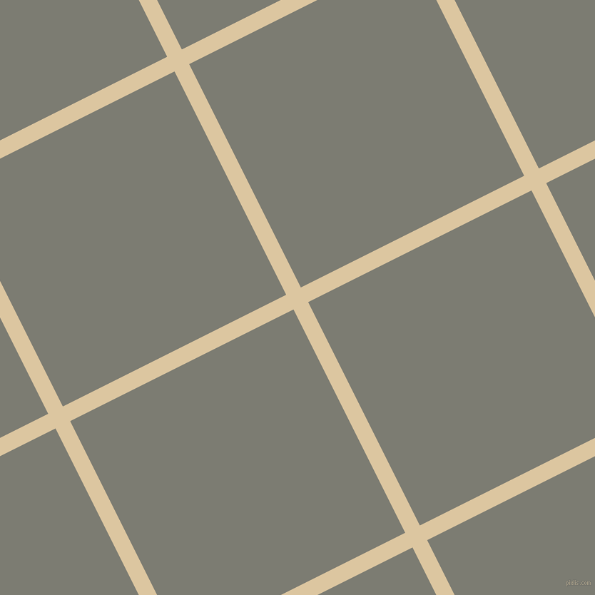 27/117 degree angle diagonal checkered chequered lines, 23 pixel line width, 350 pixel square size, plaid checkered seamless tileable