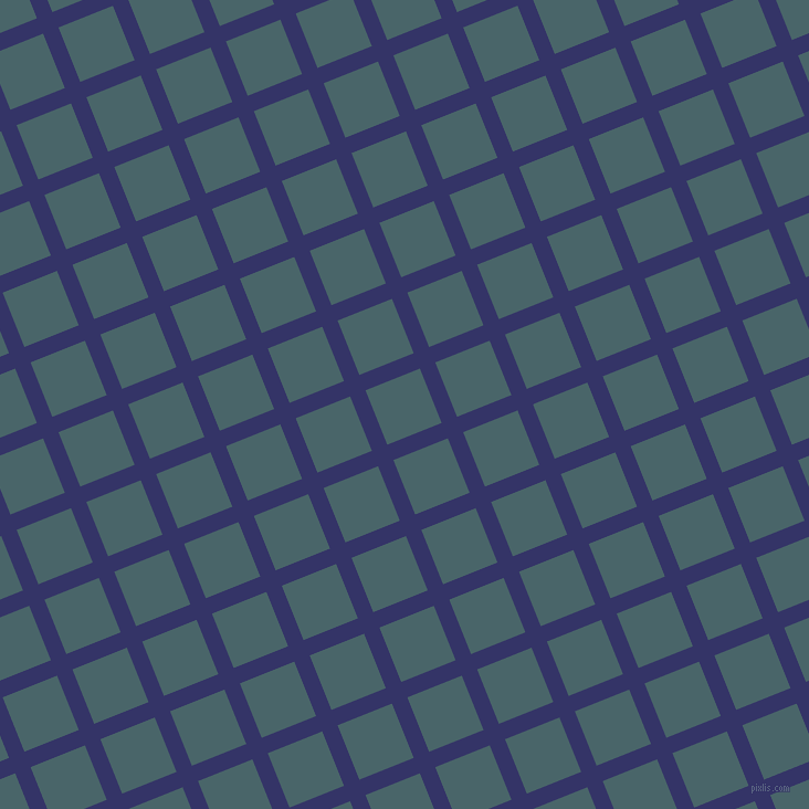 22/112 degree angle diagonal checkered chequered lines, 15 pixel line width, 53 pixel square size, plaid checkered seamless tileable