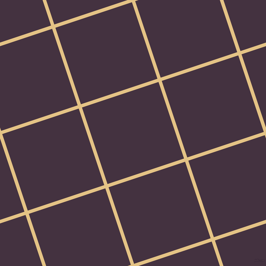 18/108 degree angle diagonal checkered chequered lines, 12 pixel lines width, 282 pixel square size, plaid checkered seamless tileable