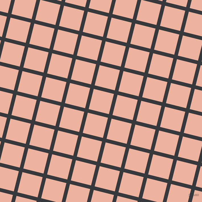76/166 degree angle diagonal checkered chequered lines, 13 pixel lines width, 73 pixel square size, plaid checkered seamless tileable