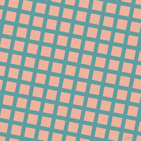 79/169 degree angle diagonal checkered chequered lines, 14 pixel line width, 34 pixel square size, plaid checkered seamless tileable