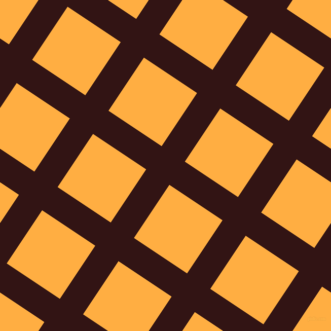 56/146 degree angle diagonal checkered chequered lines, 55 pixel line width, 126 pixel square size, plaid checkered seamless tileable