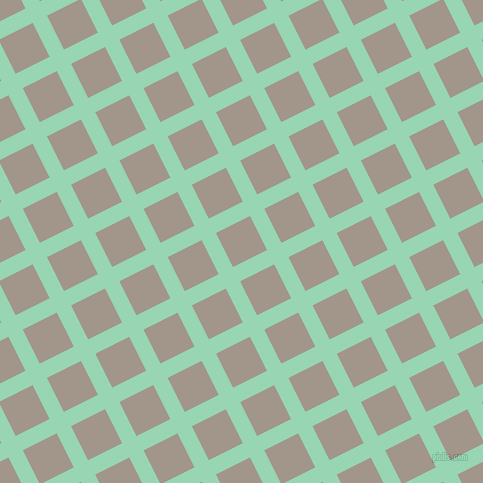 27/117 degree angle diagonal checkered chequered lines, 16 pixel lines width, 38 pixel square size, plaid checkered seamless tileable