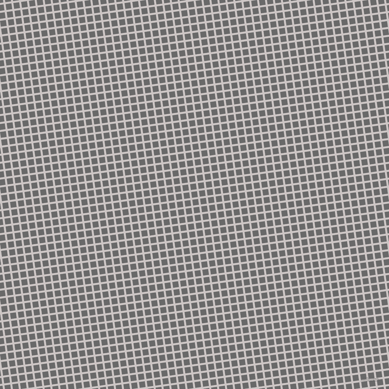 8/98 degree angle diagonal checkered chequered lines, 4 pixel lines width, 12 pixel square size, Alto and Dim Gray plaid checkered seamless tileable