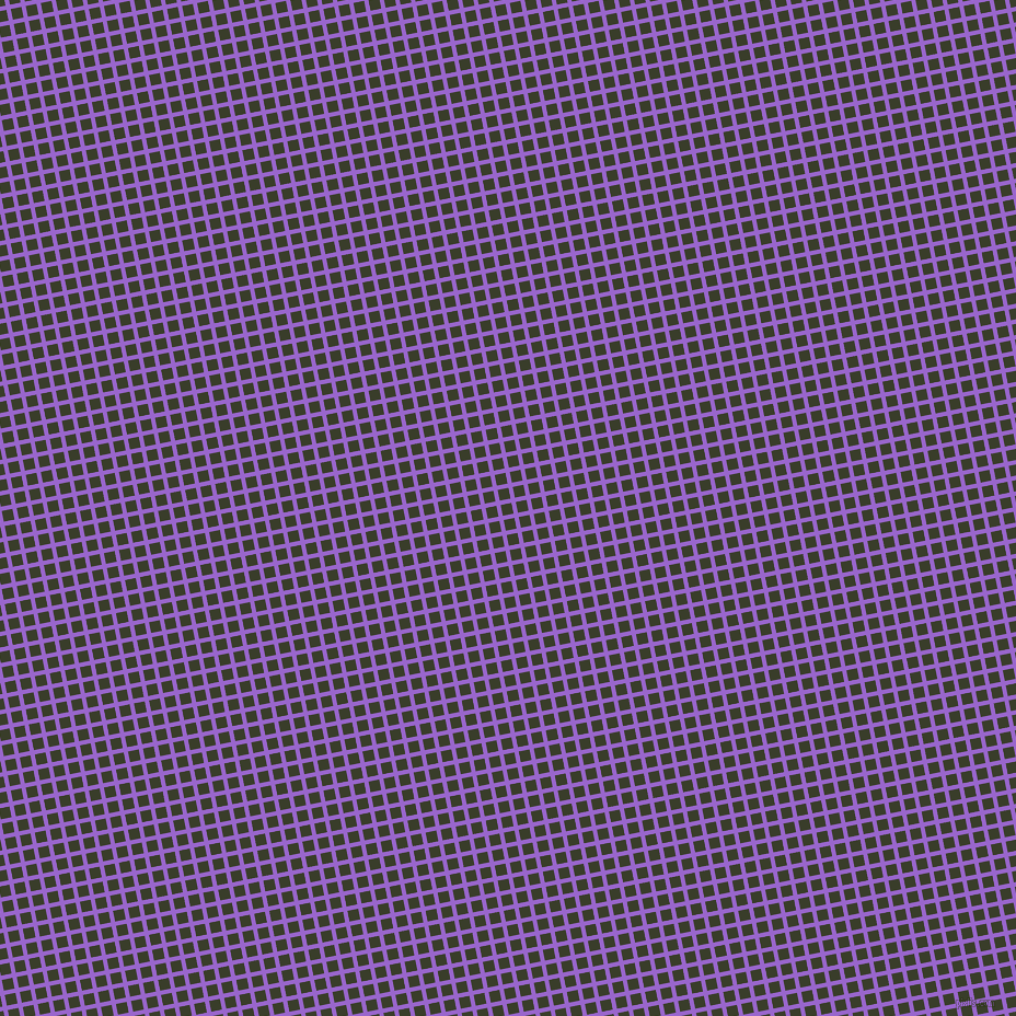11/101 degree angle diagonal checkered chequered lines, 4 pixel line width, 10 pixel square size, Amethyst and Green Kelp plaid checkered seamless tileable