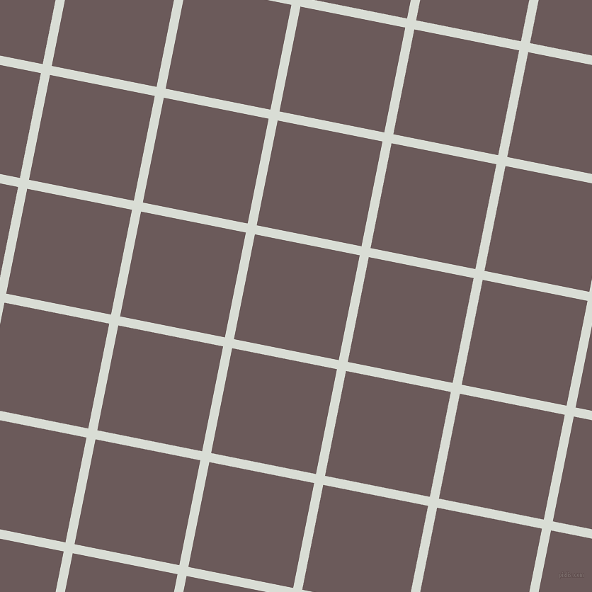 79/169 degree angle diagonal checkered chequered lines, 13 pixel lines width, 151 pixel square size, Aqua Haze and Zambezi plaid checkered seamless tileable