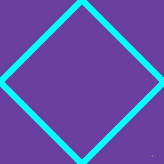 45/135 degree angle diagonal checkered chequered lines, 20 pixel lines width, 368 pixel square size, Aqua and Royal Purple plaid checkered seamless tileable