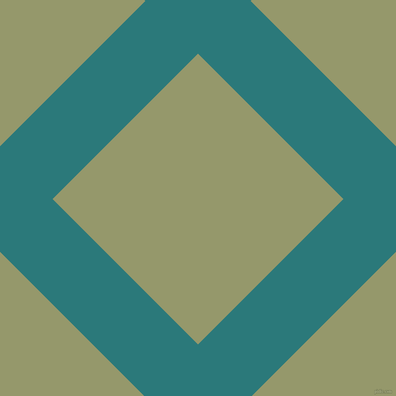 45/135 degree angle diagonal checkered chequered lines, 151 pixel line width, 417 pixel square size, Atoll and Avocado plaid checkered seamless tileable