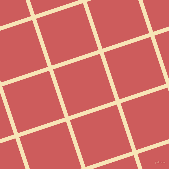 18/108 degree angle diagonal checkered chequered lines, 14 pixel lines width, 171 pixel square sizeBarley White and Indian Red plaid checkered seamless tileable