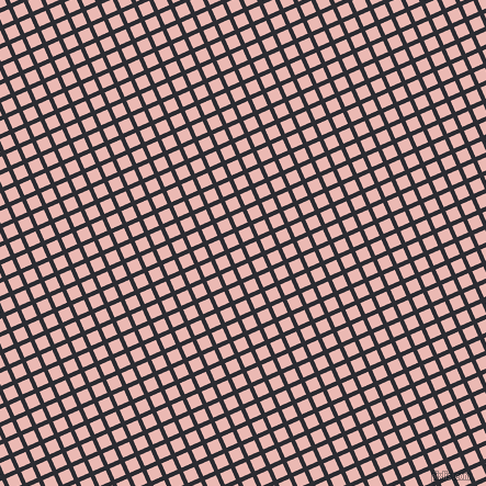 24/114 degree angle diagonal checkered chequered lines, 4 pixel line width, 11 pixel square size, Bastille and Beauty Bush plaid checkered seamless tileable