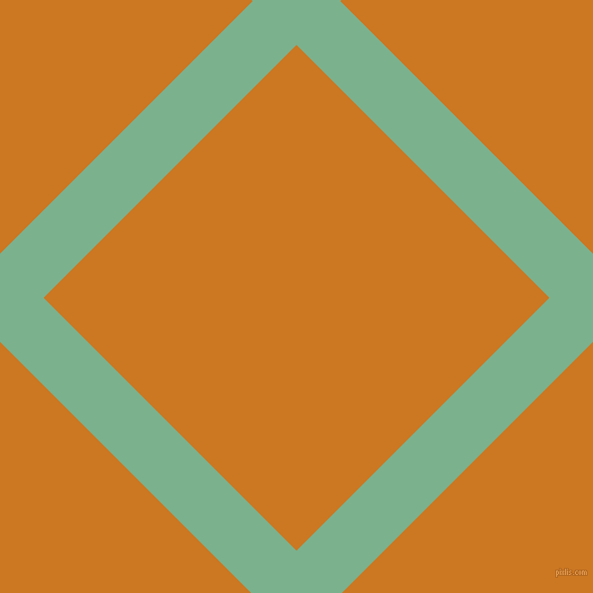 45/135 degree angle diagonal checkered chequered lines, 69 pixel line width, 398 pixel square size, Bay Leaf and Ochre plaid checkered seamless tileable