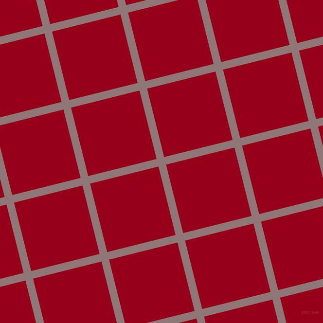 14/104 degree angle diagonal checkered chequered lines, 16 pixel line width, 145 pixel square size, Bazaar and Carmine plaid checkered seamless tileable