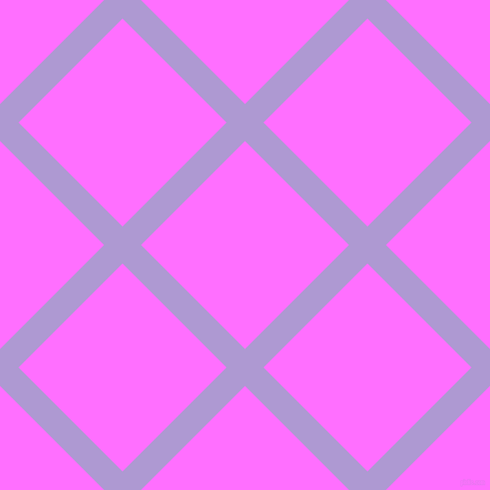 45/135 degree angle diagonal checkered chequered lines, 38 pixel lines width, 214 pixel square size, Biloba Flower and Ultra Pink plaid checkered seamless tileable
