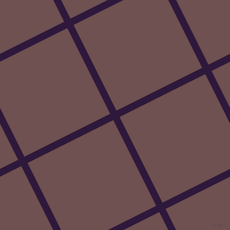27/117 degree angle diagonal checkered chequered lines, 24 pixel lines width, 328 pixel square size, Blackcurrant and Buccaneer plaid checkered seamless tileable