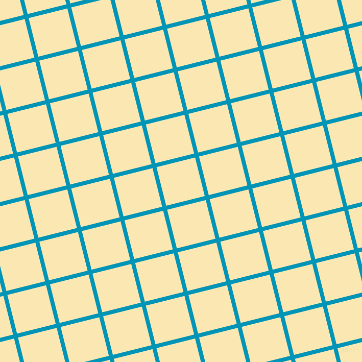 14/104 degree angle diagonal checkered chequered lines, 8 pixel lines width, 78 pixel square size, Bondi Blue and Banana Mania plaid checkered seamless tileable
