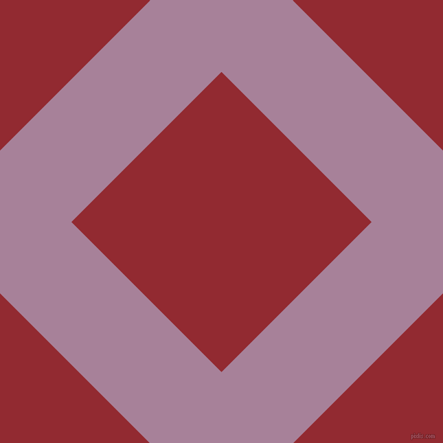 45/135 degree angle diagonal checkered chequered lines, 147 pixel lines width, 309 pixel square size, Bouquet and Bright Red plaid checkered seamless tileable