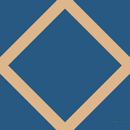 45/135 degree angle diagonal checkered chequered lines, 38 pixel lines width, 264 pixel square size, Brandy and Bahama Blue plaid checkered seamless tileable