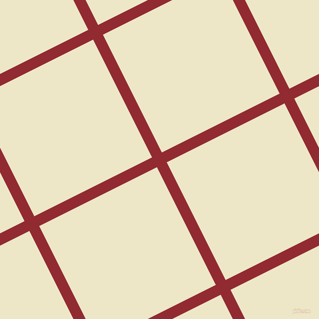 27/117 degree angle diagonal checkered chequered lines, 22 pixel line width, 265 pixel square size, Bright Red and Half And Half plaid checkered seamless tileable