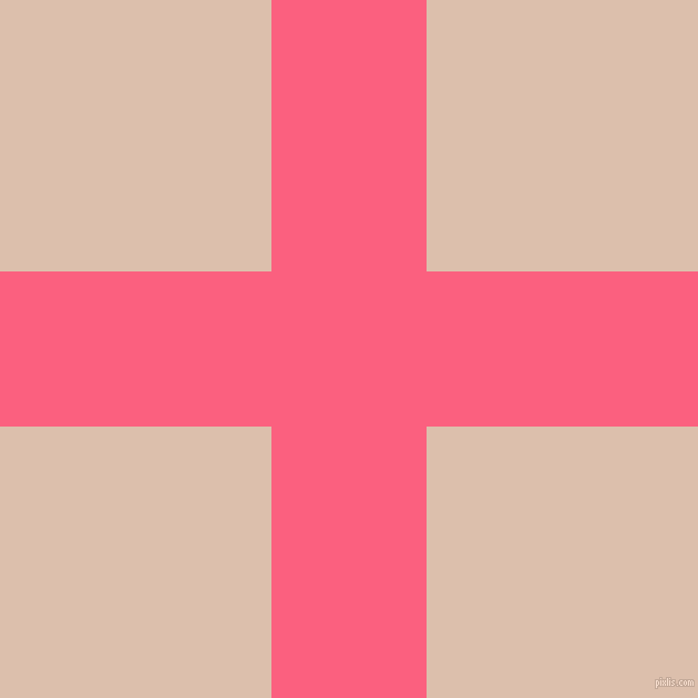 checkered chequered horizontal vertical lines, 140 pixel lines width, 490 pixel square size, Brink Pink and Just Right plaid checkered seamless tileable