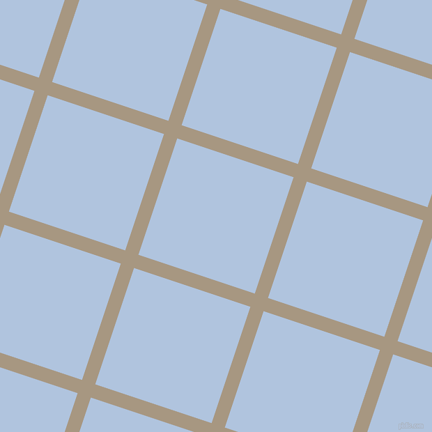 72/162 degree angle diagonal checkered chequered lines, 20 pixel lines width, 176 pixel square size, Bronco and Light Steel Blue plaid checkered seamless tileable