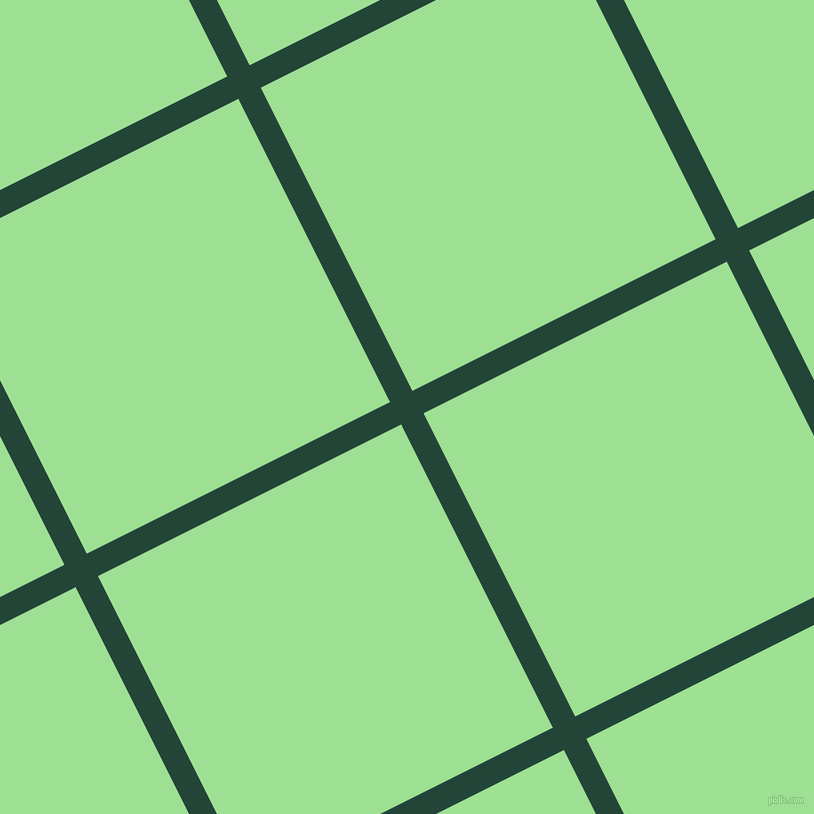 27/117 degree angle diagonal checkered chequered lines, 25 pixel line width, 339 pixel square size, Burnham and Granny Smith Apple plaid checkered seamless tileable