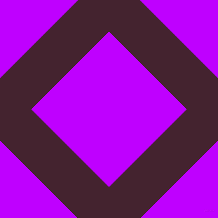 45/135 degree angle diagonal checkered chequered lines, 151 pixel lines width, 377 pixel square size, Castro and Electric Purple plaid checkered seamless tileable