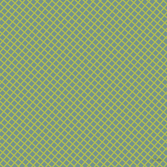 49/139 degree angle diagonal checkered chequered lines, 4 pixel lines width, 14 pixel square size, Celery and Juniper plaid checkered seamless tileable
