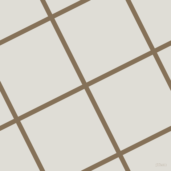 27/117 degree angle diagonal checkered chequered lines, 15 pixel lines width, 233 pixel square size, Cement and Sea Fog plaid checkered seamless tileable